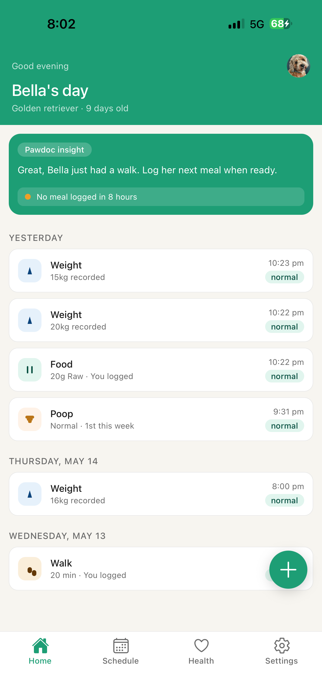 PawDoc app screenshot